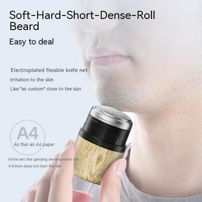 Mini Electric Shaver For Men Pocket Size Washable Rechargeable Men DealSniper.net
