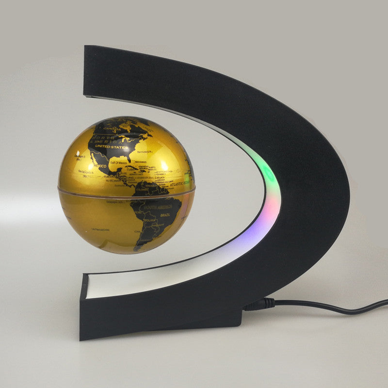 Magnetic Levitation Globe Rotating Luminous Decoration