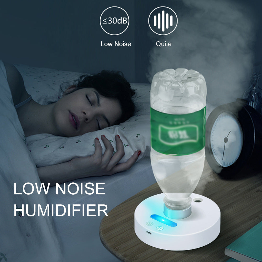 Rechargeable USB Humidifier With Night Light Mini Portable House dealsniper-net