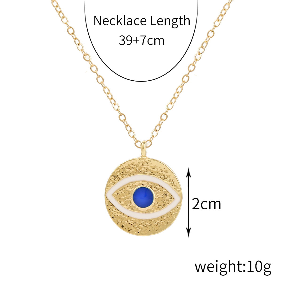 Diamond Demon Eye Necklace Female Jewelry dealsniper-net 3style 1PC