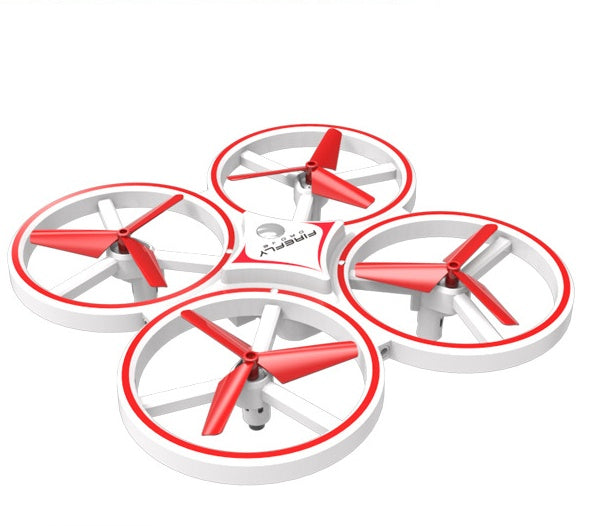 Watch Induction Four-axis Drone Remote Control Suspension Toys Kids DealSniper.net white