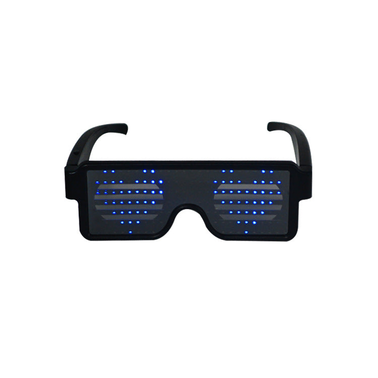 Led Luminous New Holiday Multi-function Display Glasses Kids Gym From House