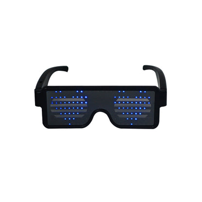 Led Luminous New Holiday Multi-function Display Glasses Kids Gym From House