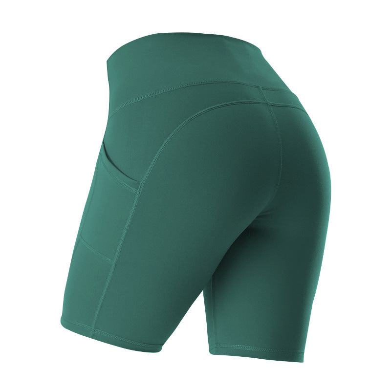 High Waist Fitness Gym Workout Leggings With Pockets Women Gym From House Green L