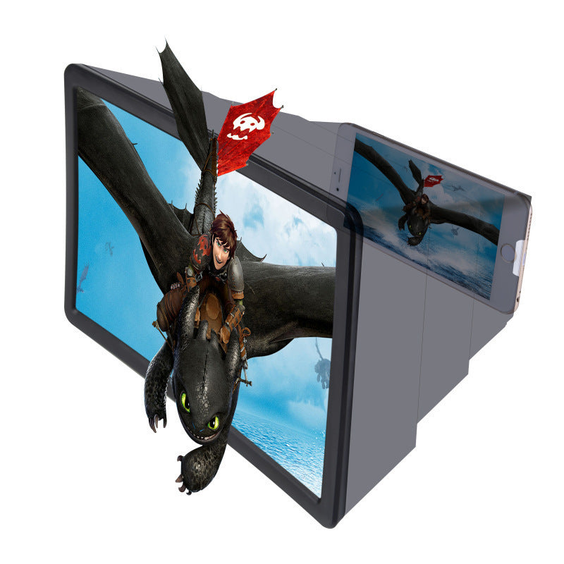 Mobile Phone Video Screen Magnifier Amplifier Phones DealSniper.net Black 5pcs