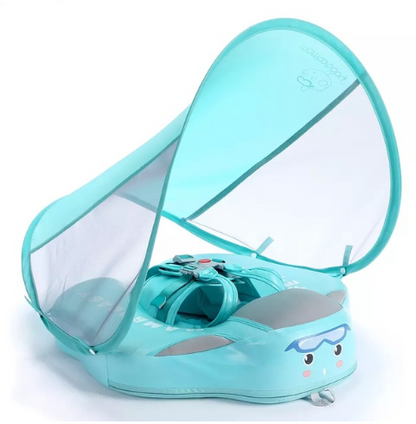 Children's Free Inflatable Lying Ring Anti-turning Swimming Ring Kids DealSniper.net
