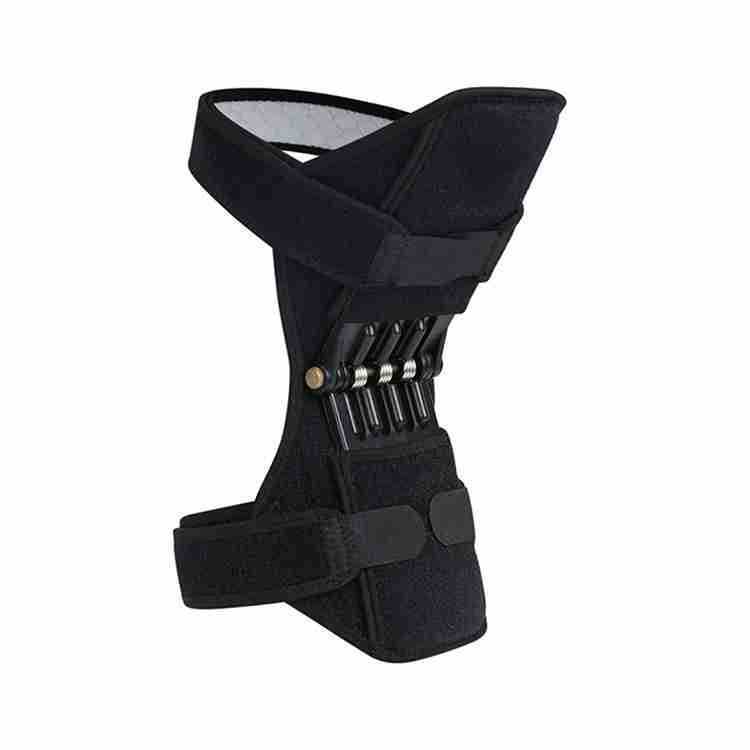 Knee Booster Patella Joint Protection Sports DealSniper.net Front Black White On The Back Average Size
