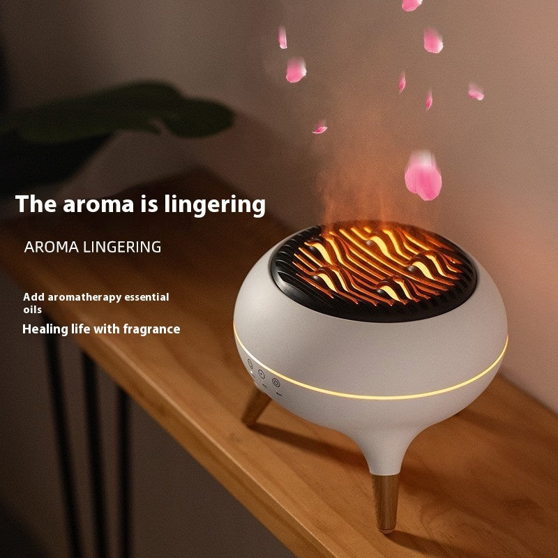 Creative New Flame Mountain Aroma Diffuser Home Decor Gym From House