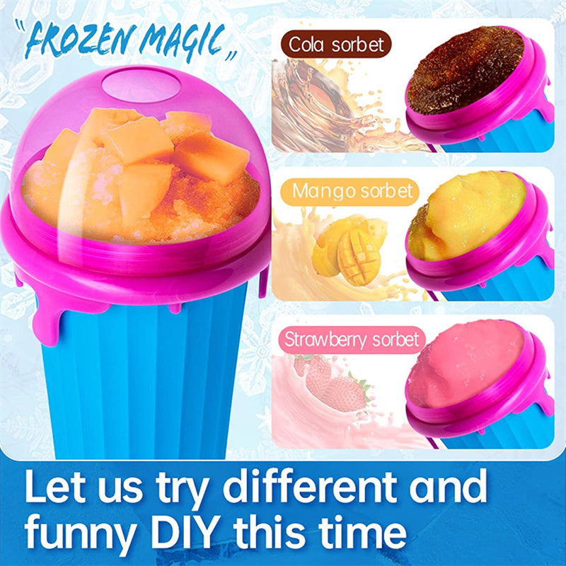 500ml Large Capacity Slushy Cup Summer Squeeze Homemade Juice Deals dealsniper-net