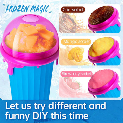 500ml Large Capacity Slushy Cup Summer Squeeze Homemade Juice Deals dealsniper-net