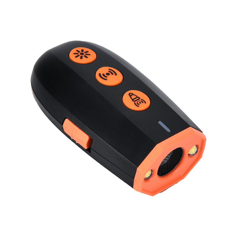 Portable Handheld Ultrasonic Dog Repeller Pets DealSniper.net Black