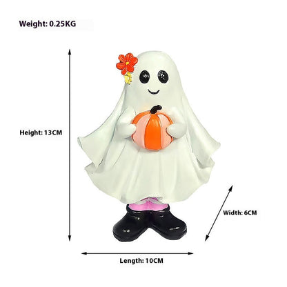 Halloween Decorations Cute Ghost Desktop Ornaments Holidays DealSniper.net B