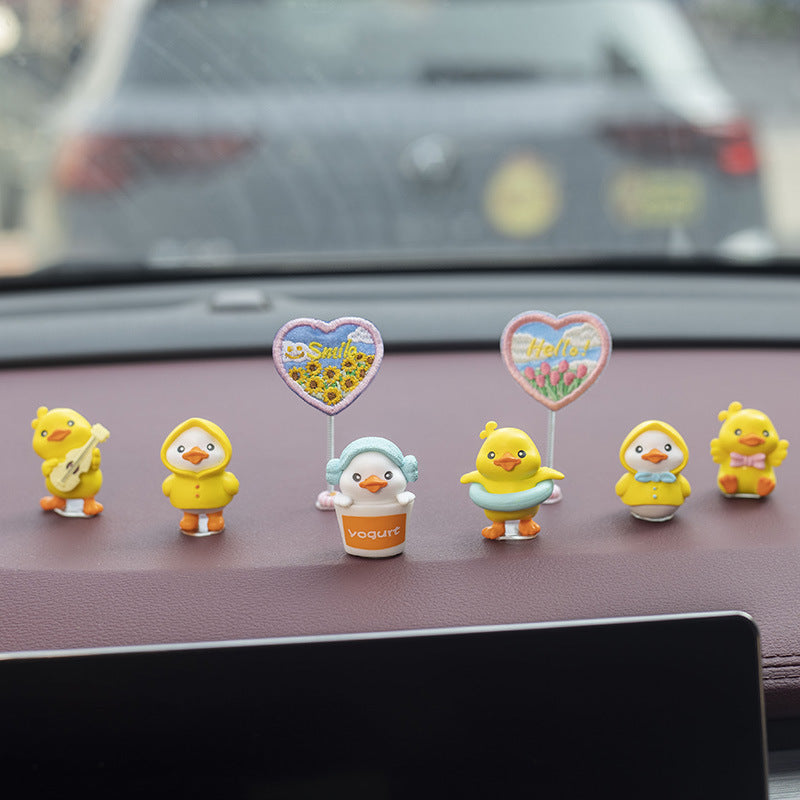 Cute Duckling Car Interior Decoration Vehicle DealSniper.net
