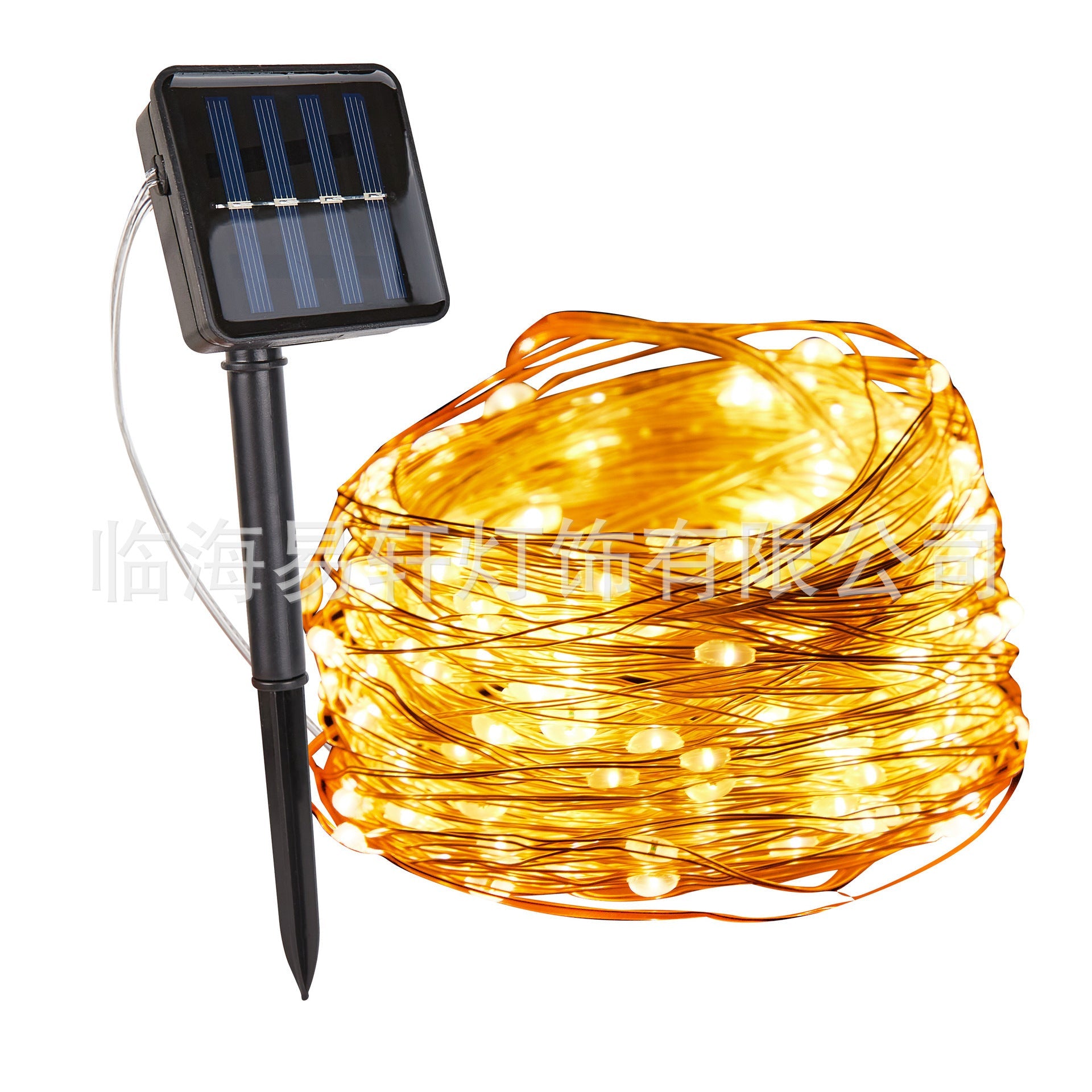 Holiday Wedding Party Garland Solar Garden Waterproof For Home Led Decor Home Decor DealSniper.net 10M100LED Warm White