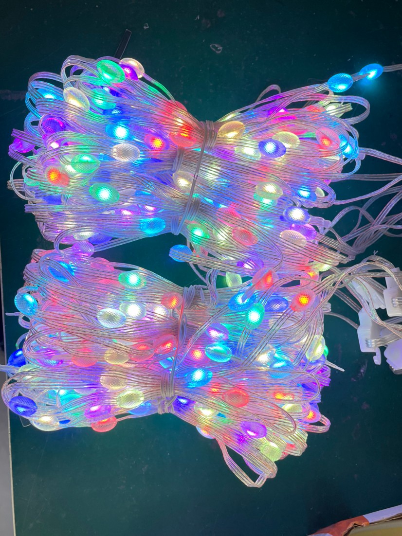 Smart LED RGB Curtain String Lights Bluetooth