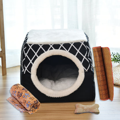 Household Simple Four Seasons Space Capsule Cat House Pets dealsniper-net D L