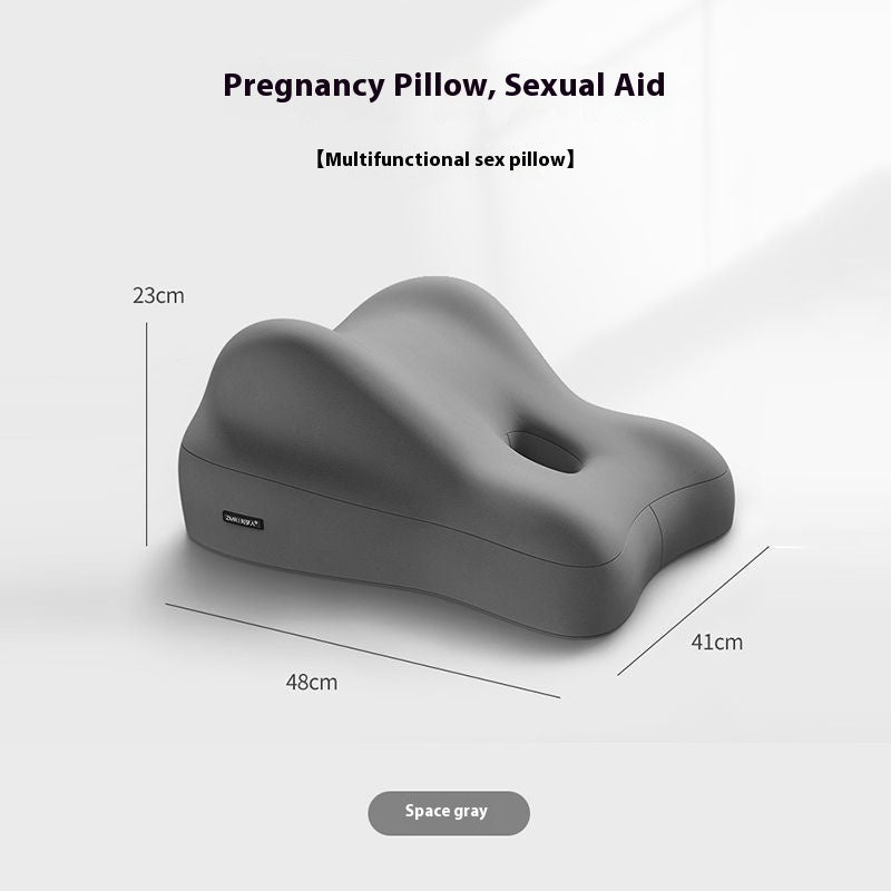 Hip Raised Multifunctional Bedside Sleep With Face Down Artifact Sofa Cushion Health DealSniper.net Dark Gray 41x48x23cm