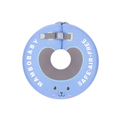 Children's Free Inflatable Lying Ring Anti-turning Swimming Ring Kids DealSniper.net