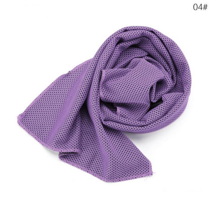 Sports Cooling Towels Cooling Towels, Cool Towel, Soft Breathable Sports Gym From House Purple