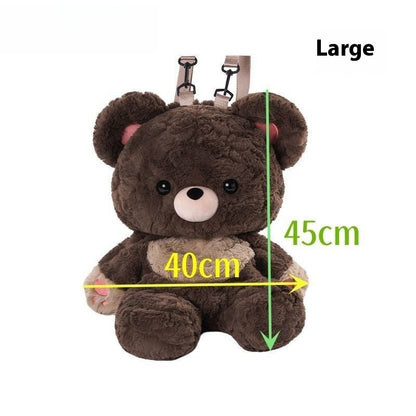 Couple's Bag Love Bear Cute Versatile Plush Bag Shoulder