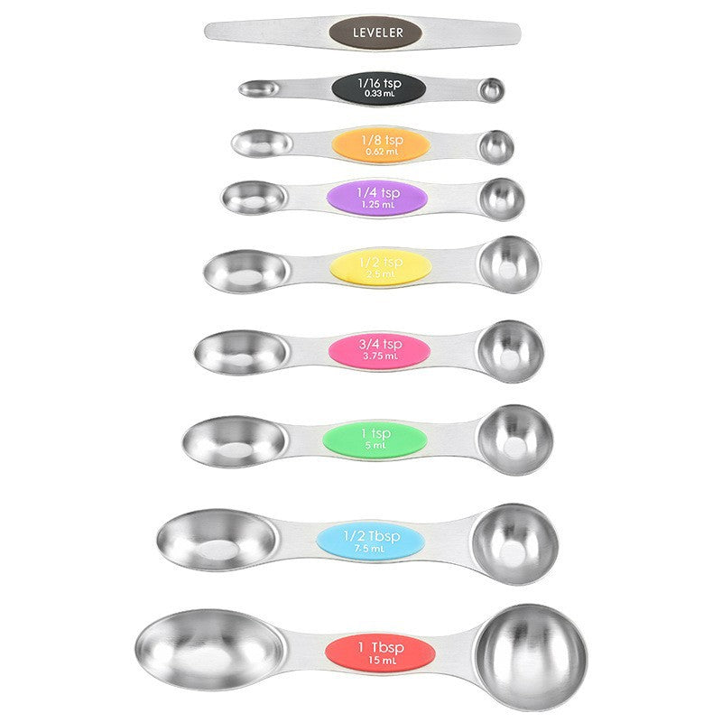 Kitchen Stainless Steel Double Head Measuring Spoon