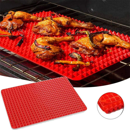 Non-Stick Silicone Pyramid Cooking Mat Baking Mat Kitchen dealsniper-net