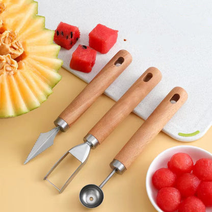 Watermelon Cutting Artifact Stainless Steel Kitchen Gadgets Kitchen DealSniper.net