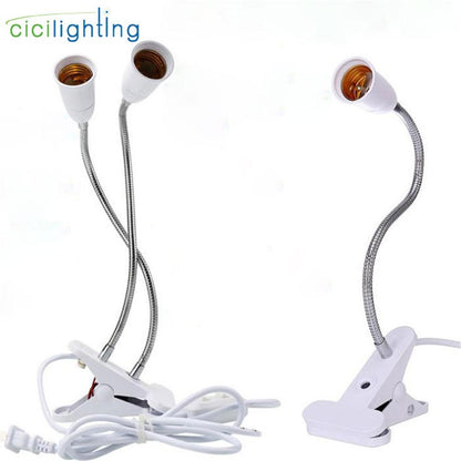 LED Grow Light 360 Degrees Flexible Desk Lamp Holder E27 House DealSniper.net
