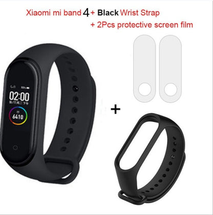 Global Version Xiaomi mi band 3 Fitness Tracker Smart Bracelet Jewelry Gym From House Bande 4+black