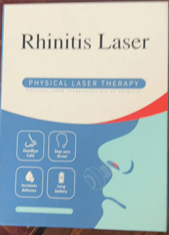 Allergic Chronic Intelligent Infrared Nasal Relief Device Beauty DealSniper.net Black English gift box packaging