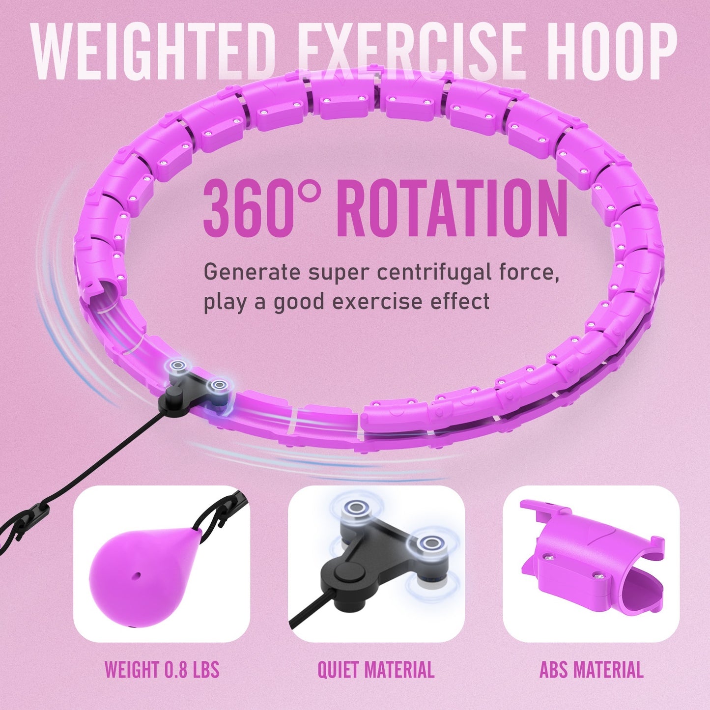 Hula Hoop For Women Designed For Belly Slimming And Fitness Sports Gym From House