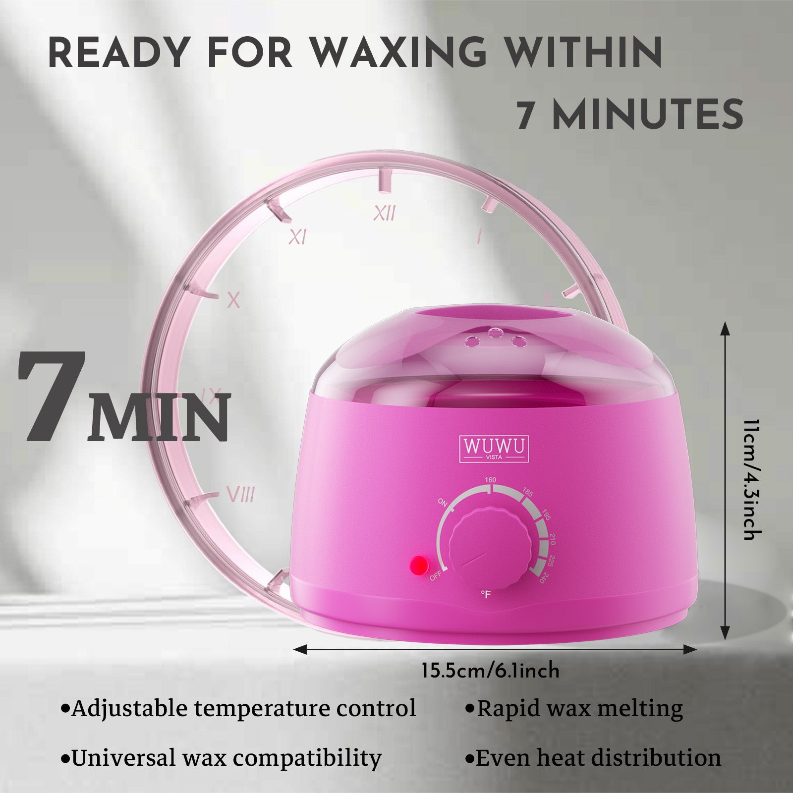 WUWUVISTA 60 Pcs Waxing Kit Easy-Clean Beauty dealsniper-net