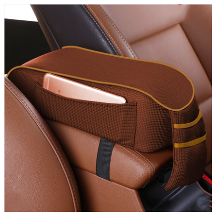 Car armrest box pad central hand box increase pad universal memory Vehicle dealsniper-net Coffee