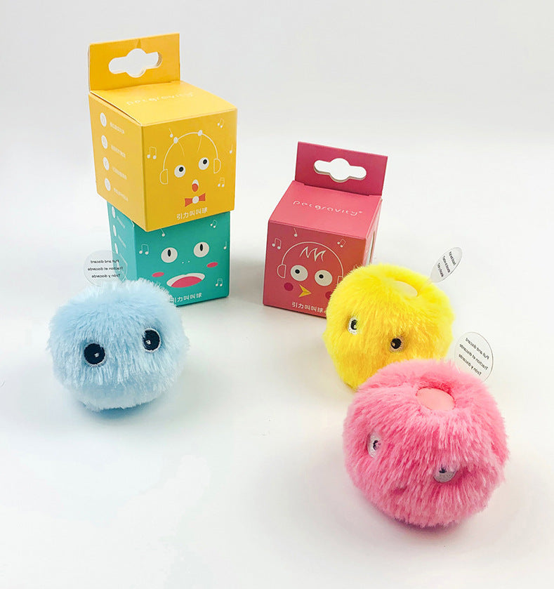 Kitty Calling Ball Toy Light-emitting Cat Teasing Ball Catnip Pets Gym From House