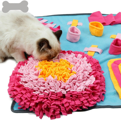 Pet Sniffing Pad Training Blanket Feeding Mat Blanket Pets Gym From House