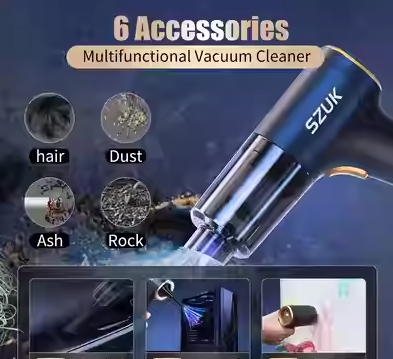 98000PA Car Vacuum Cleaner Powerful Cleaning Machine Car Ac Vehicle DealSniper.net