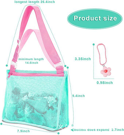 Children Summer Beach Toy Net Storage Bag Kid 3D Cartoon Women dealsniper-net