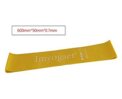 Gym Fitness Resistance Bands for Yoga Stretch Pull Up Assist Bands Sports DealSniper.net Yellow