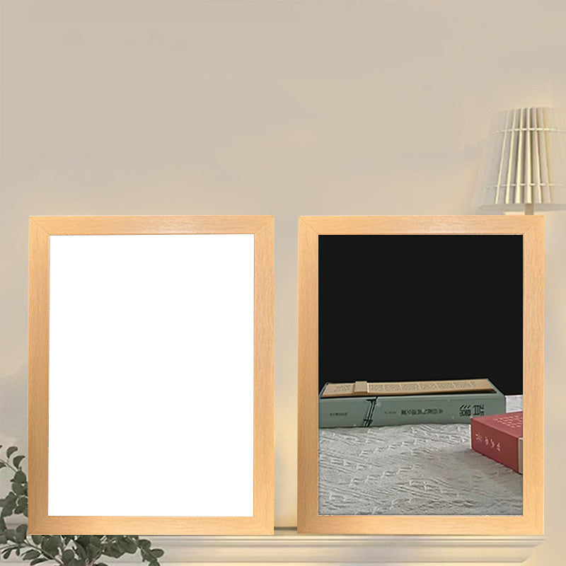 Creative Mirror Lighting Decorative Painting Home Decor DealSniper.net Photo Color L USB Rechargeable
