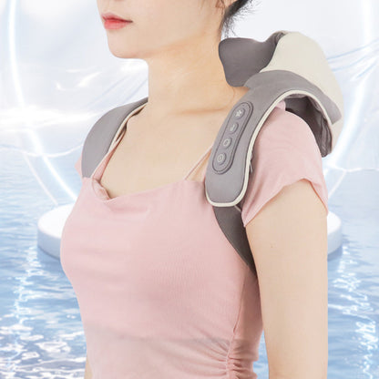 Kneading Shoulder And Neck Massager Strap Neck Electric Trapezius Muscle Health dealsniper-net