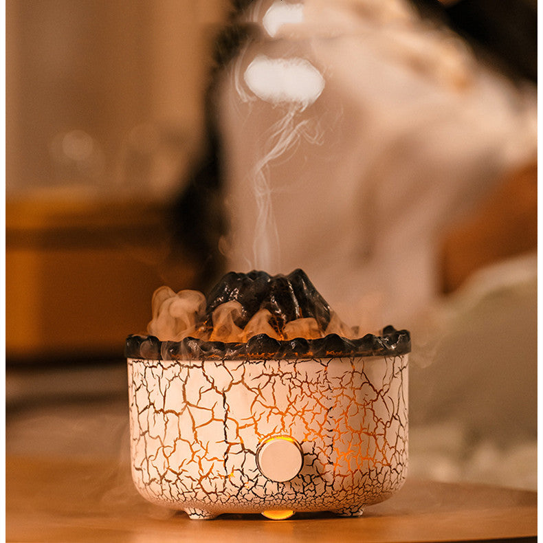 New Creative Volcano Humidifier Aromatherapy Machine Spray House dealsniper-net