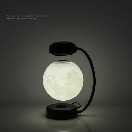 3D LED Moon Night Light Wireless Magnetic Levitating