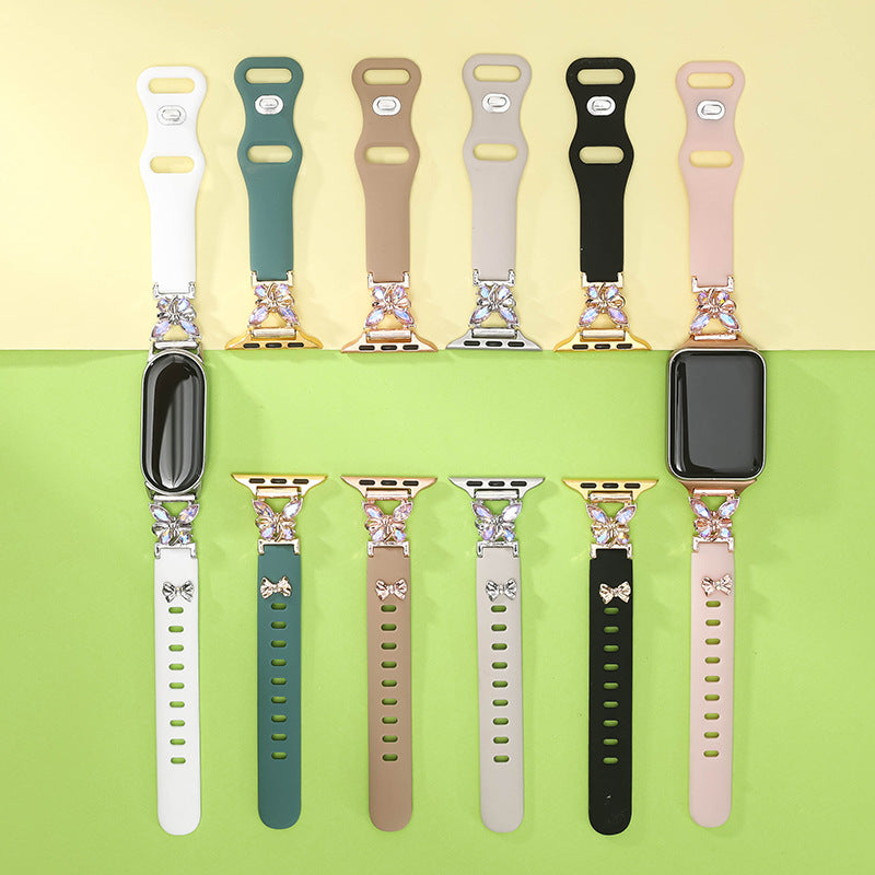 Suitable For IWatch S9 AndSamsung Xiaomi Belt Bracelet Jewelry DealSniper.net