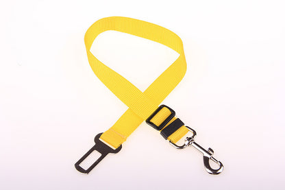 Fixed Strap Polyester Dog Strap Dog Leash Dog Leash Pets dealsniper-net 70cm Yellow