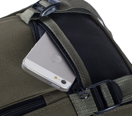 Men's Backpacks Canvas Backpack Student Bags Men DealSniper.net