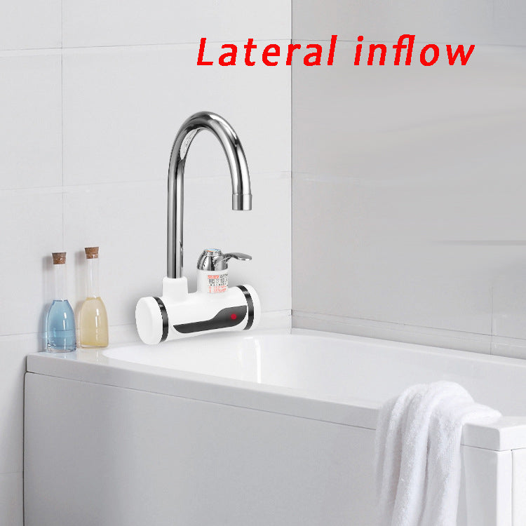 Water Heating Faucet 3000w Instant Hot Electric Faucet Water Heating Kitchen DealSniper.net White E EU