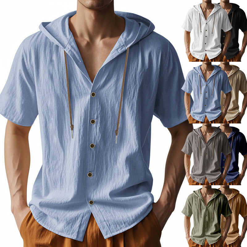 Cross-border Men's Sports Casual Comfortable Short-sleeved Men Gym From House