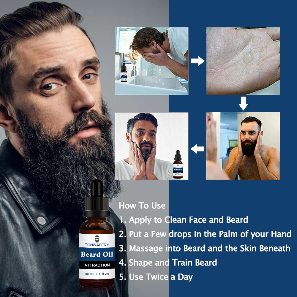 Beard oil for skin softening Men dealsniper-net