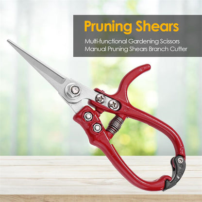 Multifunctional Garden Scissors Pruning Shears Manual With Safety Buckle