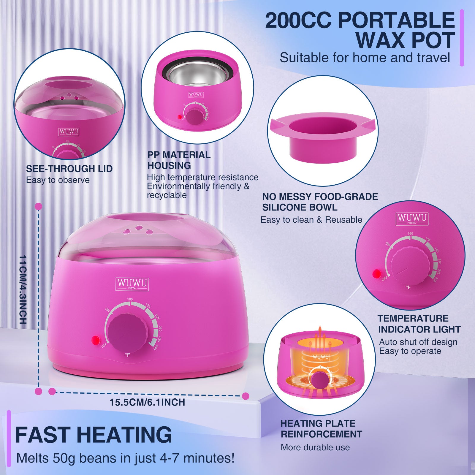 Hair Removal Wax Warmer Professional Wax Warmer Machine Beauty dealsniper-net